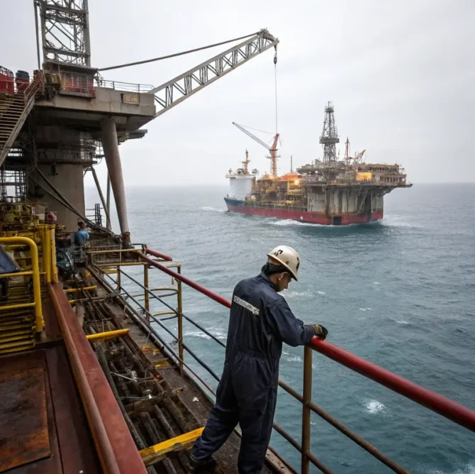 illustration-of-an-offshore-oil-platform-and-a-lar